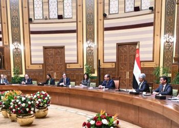 السيسي يستقبل   رفيع المستوى من أعضاء مجلس المديرين التنفيذيين للبنك الدولي