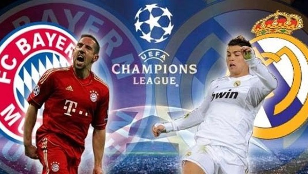 بث مباشر…مباراة ريال مدريد وبايرن ميونخ في دوري أبطال أوروبا