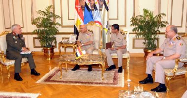 فيديو لقاء وزير الدفاع برئيس اللجنة العسكرية الأوروبية