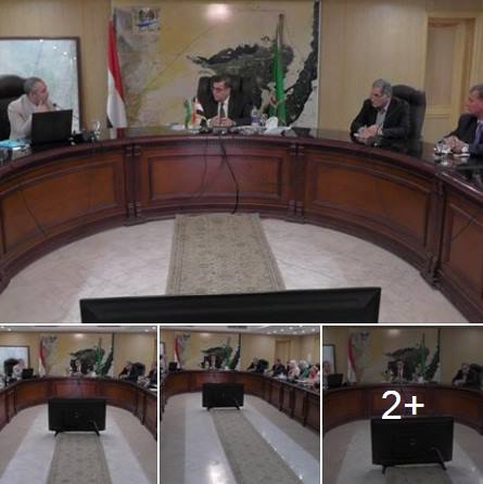 محافظ الفيوم يجتمع مع المجلس القومى للسكان