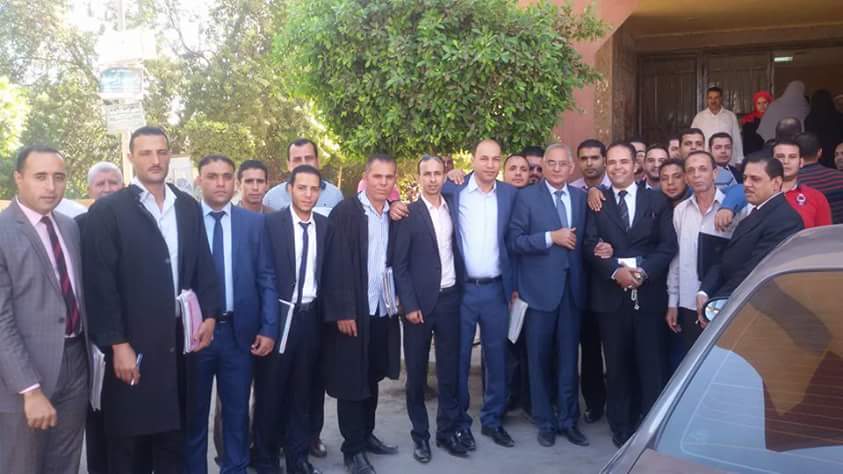 المحامون بالبحيرة ينظمون وقفة احتجاجية تضامناً مع القدس