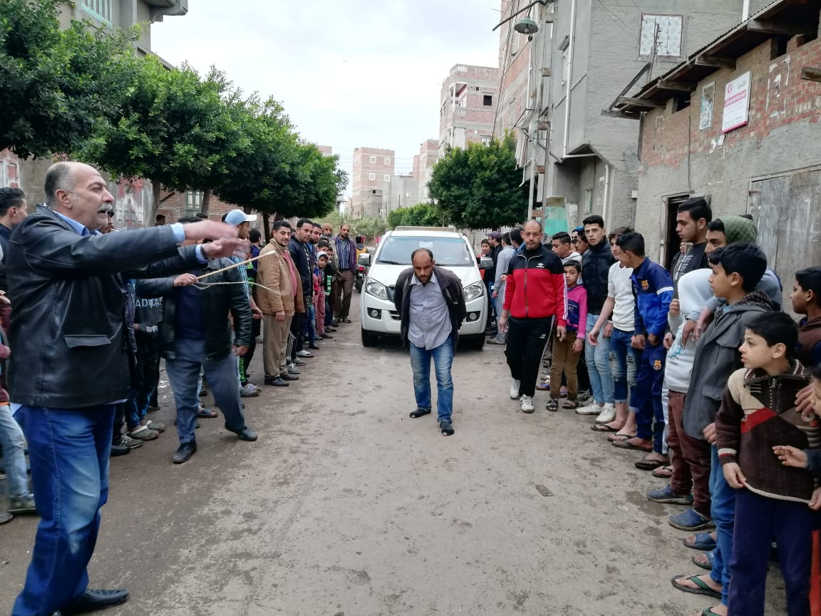 شباب ورياضة  دمياط تختتم مسابقة “أقوي رجل في قرية طبل”…صور