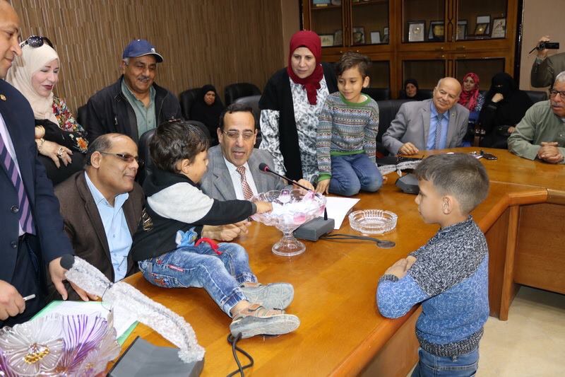 بالصور منح 10تأشيرات حج بالقرعة العلنية لـ10 مسنين بمحافظة شمال سيناء