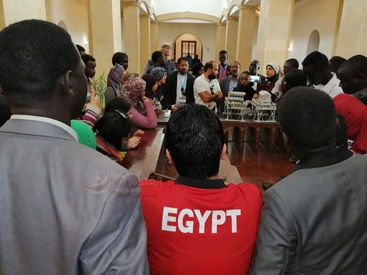 قادة افريقيا،،،، في متحف علوم المياه بالقناطر الخيرية