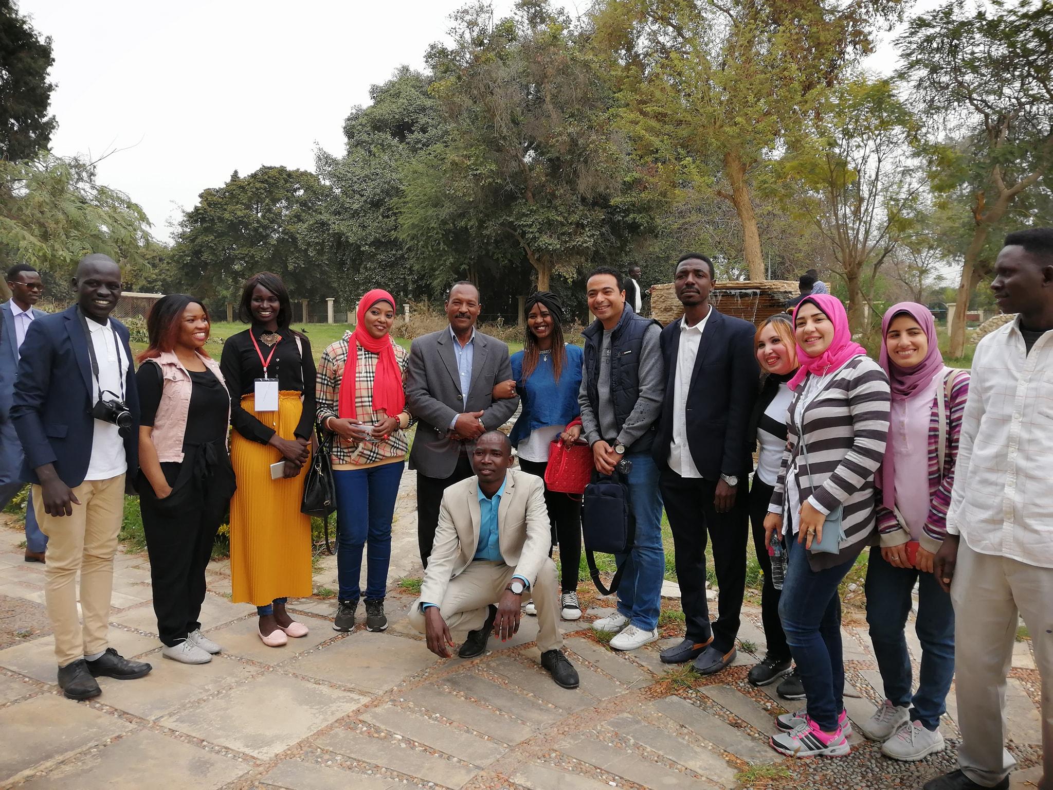 قادة افريقيا،،،، في متحف علوم المياه بالقناطر الخيرية