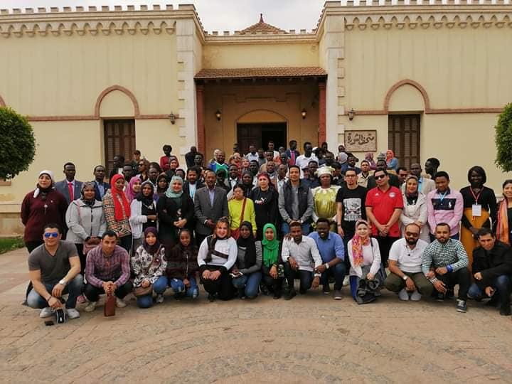 قادة افريقيا،،،، في متحف علوم المياه بالقناطر الخيرية