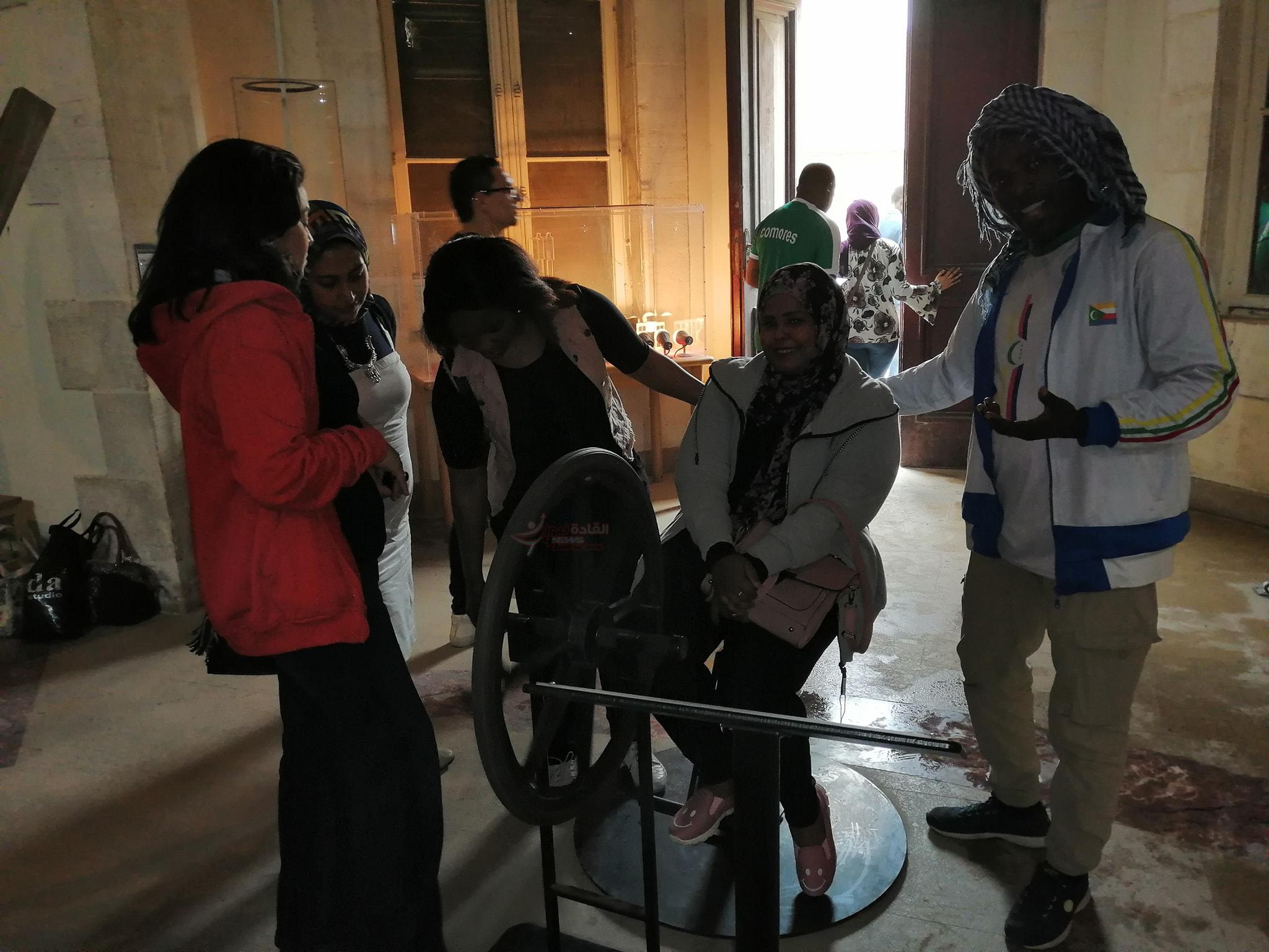 قادة افريقيا،،،، في متحف علوم المياه بالقناطر الخيرية