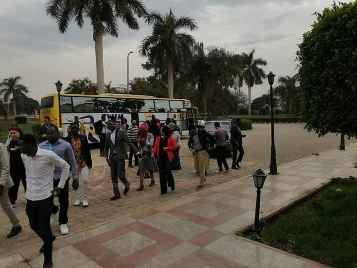 قادة افريقيا،،،، في متحف علوم المياه بالقناطر الخيرية