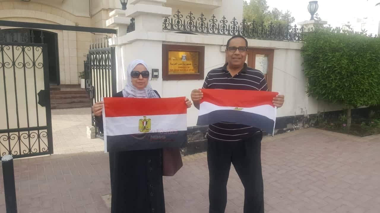 “القادة “تتابع ….إقبال من المصريين في البحرين على المشاركة في استفتاء التعديلات الدستورية..صور