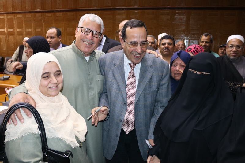 بالصور منح 10تأشيرات حج بالقرعة العلنية لـ10 مسنين بمحافظة شمال سيناء