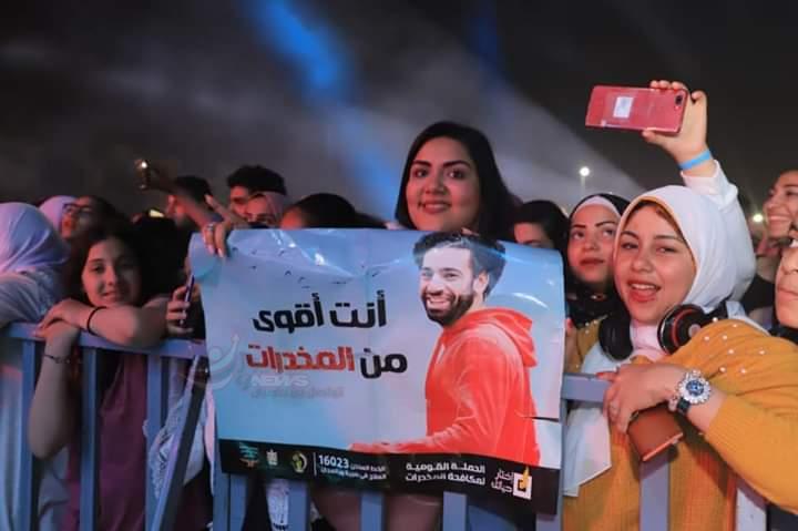 بالصور .. انطلاق حملة ” أنت أقوى من المخدرات” بنادى الزهور للتوعية بأضرار الإدمان بمشاركة 18 ألف شاب