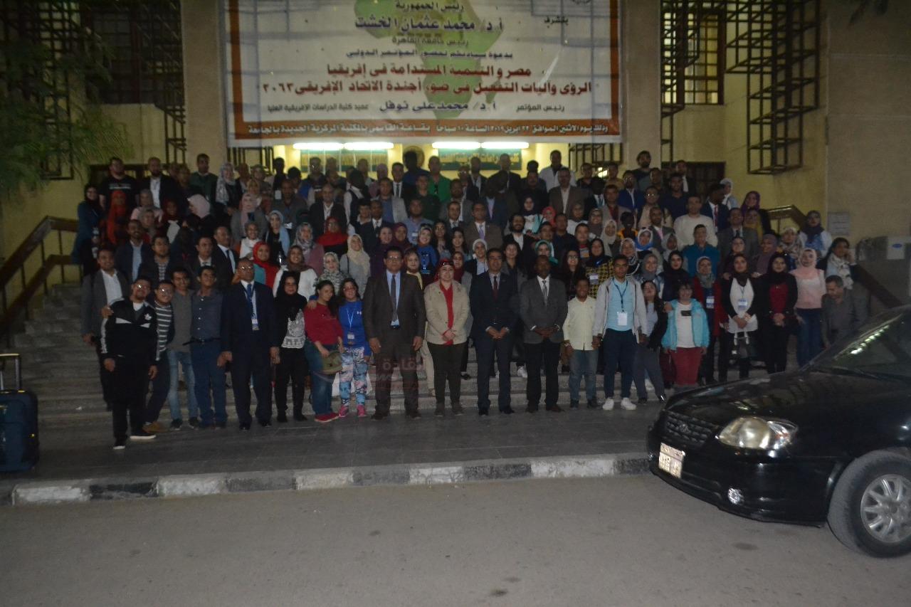 ختام فعاليات اليوم الخامس من المرحلة التأسيسة للمجموعة الخامسة ” لمشروع 1000 قائد إفريقى ” …مساء أمس