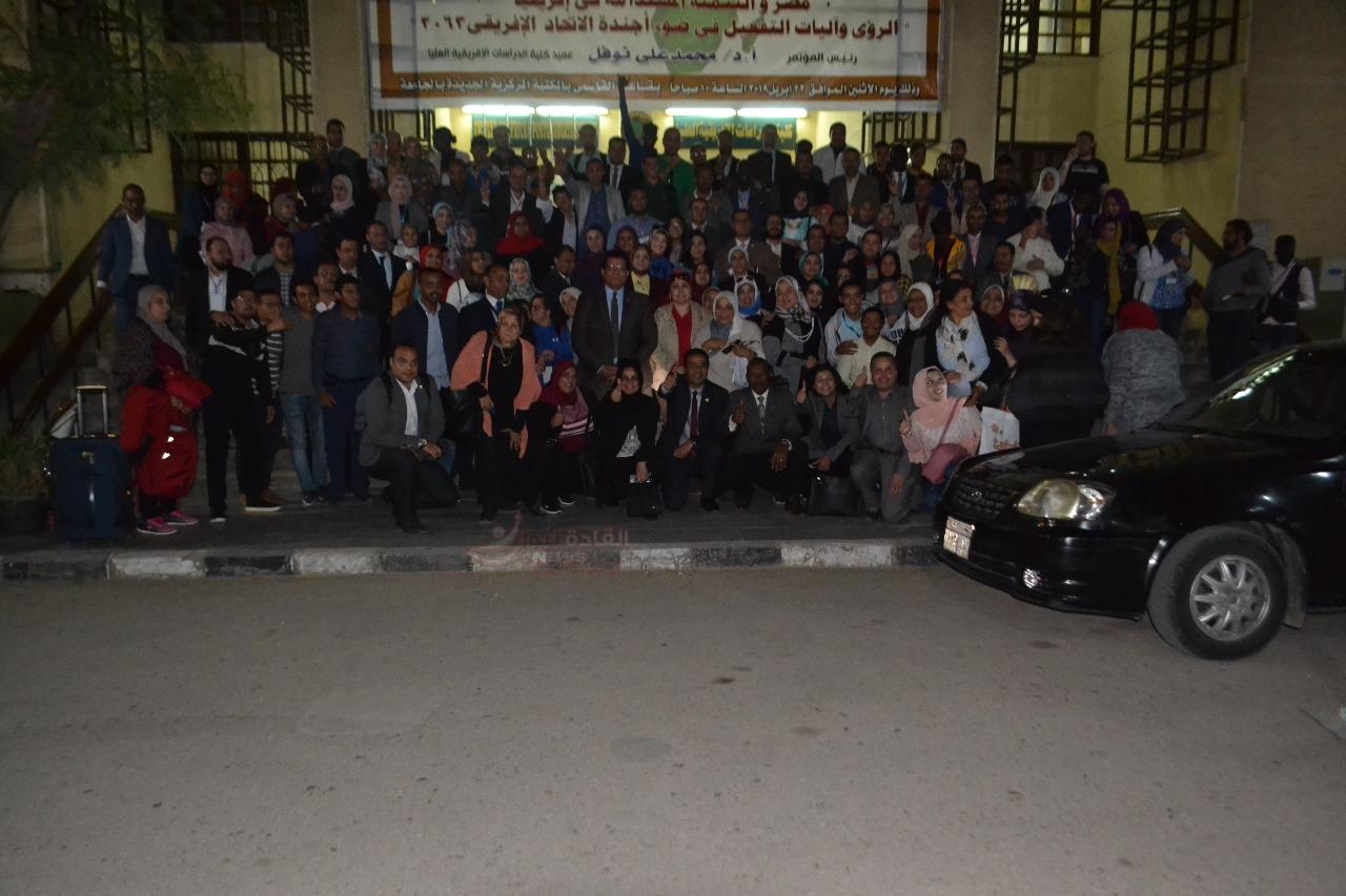 ختام فعاليات اليوم الخامس من المرحلة التأسيسة للمجموعة الخامسة ” لمشروع 1000 قائد إفريقى ” …مساء أمس