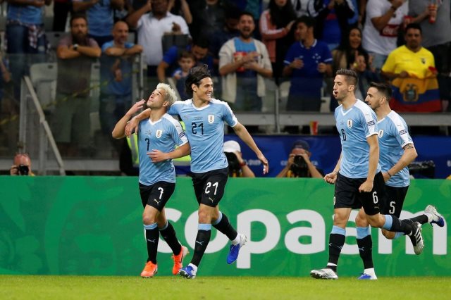 كوبا أمريكا.. الأوروجواي تكتسح الإكوادور بثلاثية في الشوط الأول