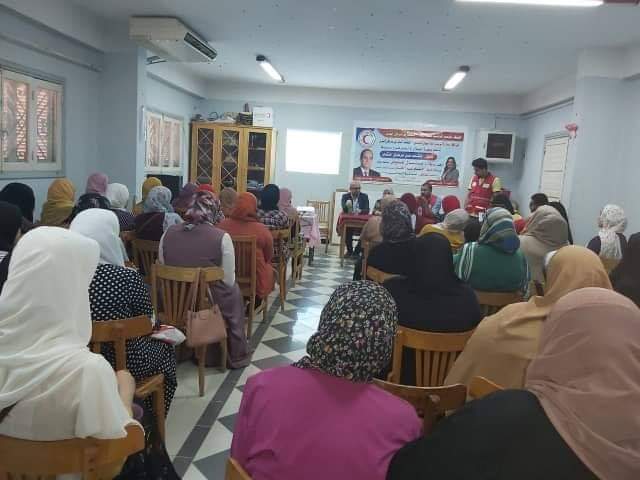 الهلال الأحمر المصري بدمياط يعقد ندوة بعنوان ” الكشف المبكر عن سرطان الثدي ” ….صور