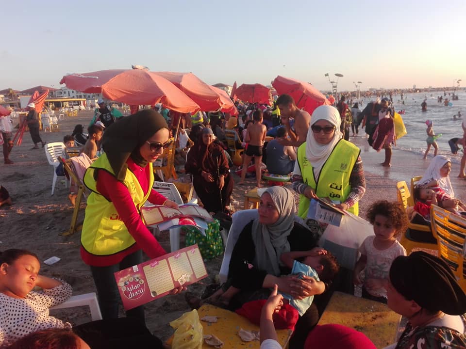 “فرصة …انت الأقوي ” حملة جديدة لصندوق مكافحة المخدرات  بمعرض الكتاب وشواطئ  راس البر