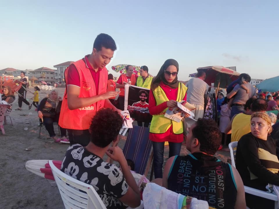 “فرصة …انت الأقوي ” حملة جديدة لصندوق مكافحة المخدرات  بمعرض الكتاب وشواطئ  راس البر