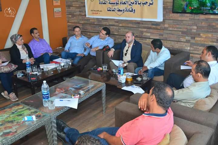 ” الشريف ” يرأس اجتماع منسقي قطاع وسط الدلتا لمناقشة بعض القضايا الهامة وخطة المؤسسة في الفترة المقبلة