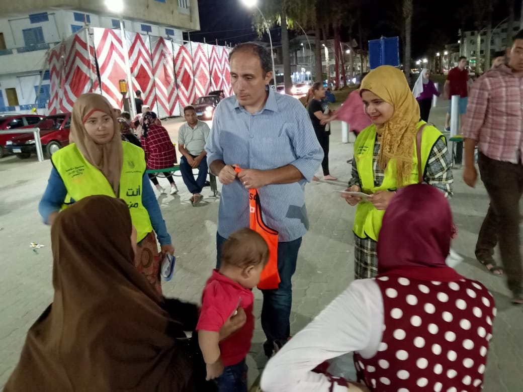 “فرصة …انت الأقوي ” حملة جديدة لصندوق مكافحة المخدرات  بمعرض الكتاب وشواطئ  راس البر