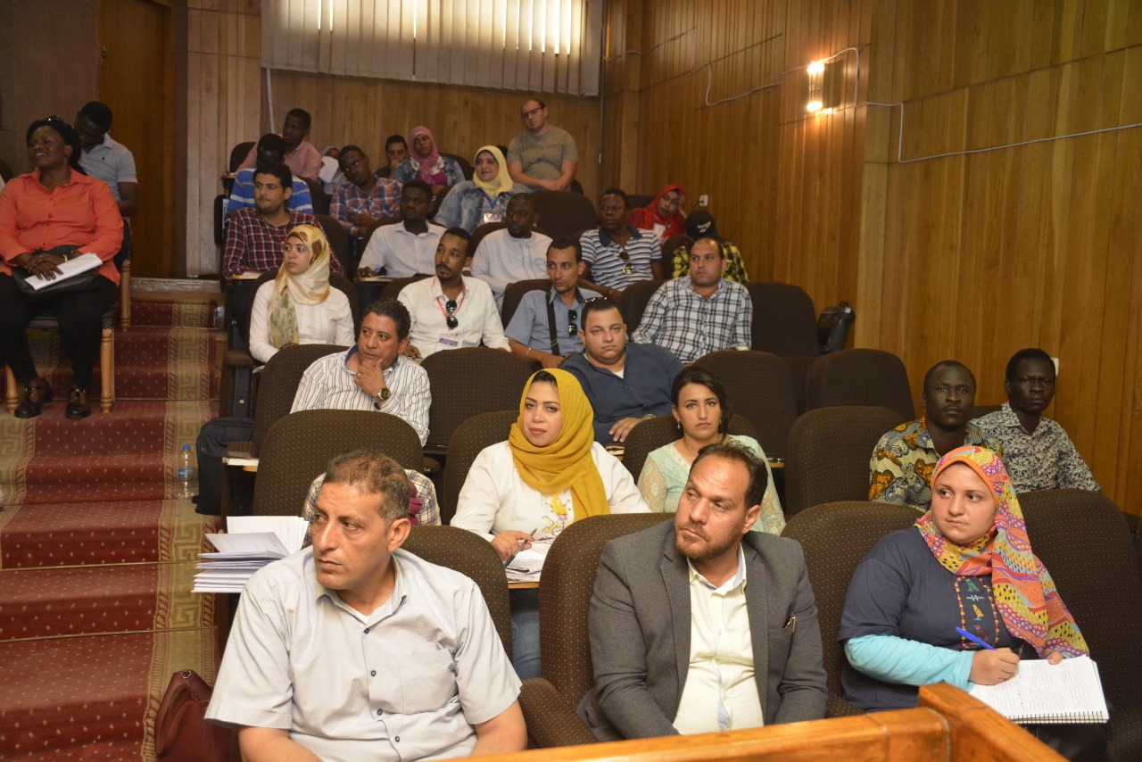 جغرفيا الموارد الطبيعية و إدارة الازمات عنوان اليوم الرابع من المرحلة الثانية مشروع 1000 قائد إفريقي ” برعاية الخشت “