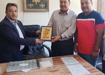 قادة دمياط تكرم “البطراوي ” لبلوغه سن المعاش