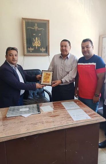 قادة دمياط تكرم “البطراوي ” لبلوغه سن المعاش