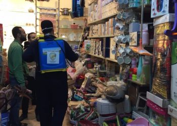 “قادة المنيا “تنفذ حملة  تعقيم وتطهير الشوارع والمحلات والأماكن العامة بالمدينة لمحاربة فيروس كورونا …صور
