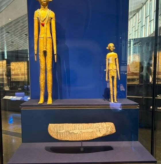 أغرب تمثالين وتم اكتشافهم فى أغرب مكان أثري فى مصر