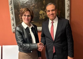 وزير الخارجية والهجرة يلتقي مفوضة البيئة والمياه والاقتصاد الدائري التنافسي الأوروبية