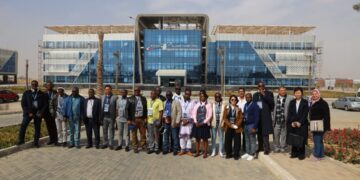 وكالة_الفضاء_المصرية تستضيف فريق عمل الدورة التدريبية للكوادر الأفريقية في نسختها الرابعة..🇪🇬