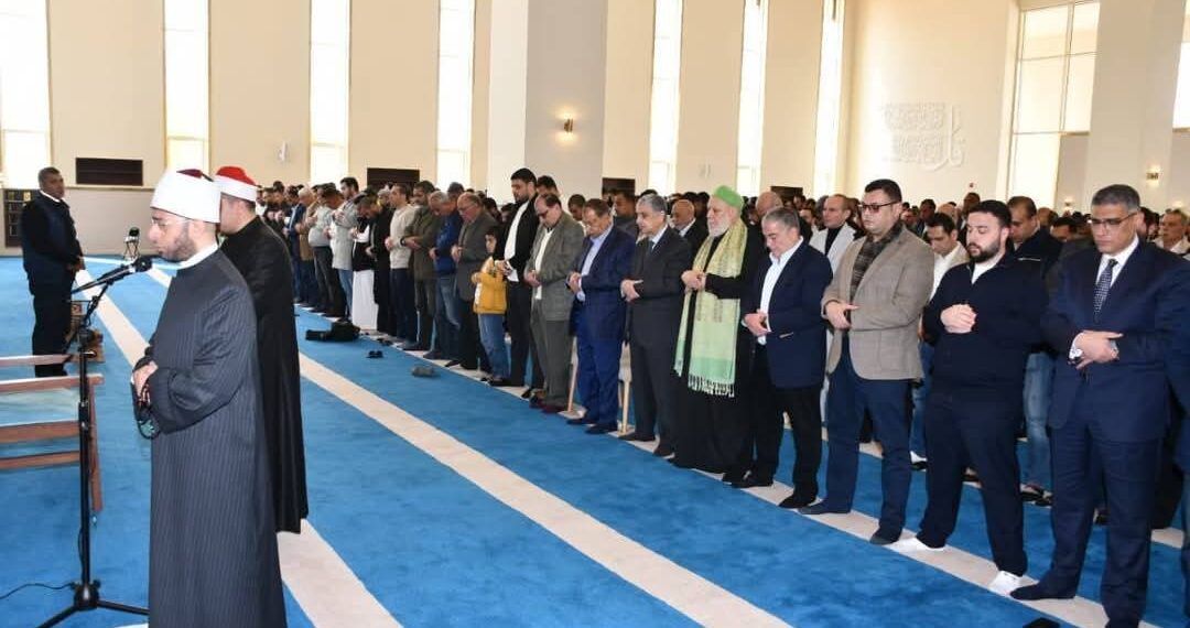 محافظ الجيزة يفتتح مسجد ال منصور بمدينة أكتوبر الجديدة بحضور وزراء الأوقاف والإسكان