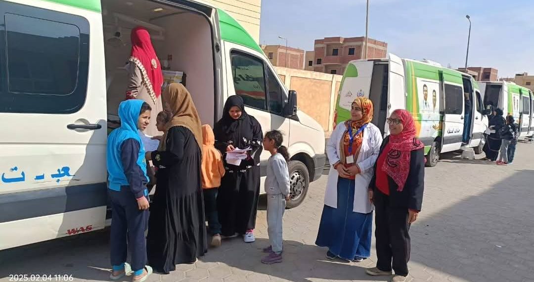 النجار: قوافل علاجية لتعزيز خدمات الرعاية الصحية المقدمة للمواطنين