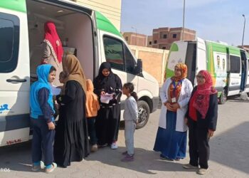 النجار: قوافل علاجية لتعزيز خدمات الرعاية الصحية المقدمة للمواطنين