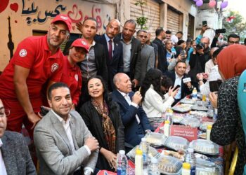 وزيرة التضامن الاجتماعي تشارك في حفل إفطار أهالي المطرية