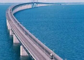 أول كوبري داخل عرض البحر في مصر 🇪🇬