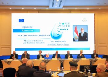 تعزيز التزام مصر برفع الوعي والمشاركة المجتمعية في الإدارة المستدامة للمياه.