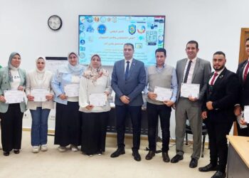 دكتور محمد محسن رمضان يتألق في جامعة دمنهور في محاضرة  ” الوعى التكنولوجي والأمن السيبراني فى العصر الرقمي ”  ..