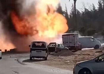 : انفجار ضخم يهز طريق الواحات بـ 6 أكتوبر وتصاعد كثيف للدخان واللهب…