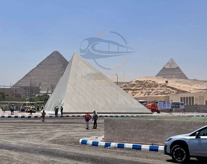 المدخل الايقوني لمحطة مترو الرماية🇪🇬