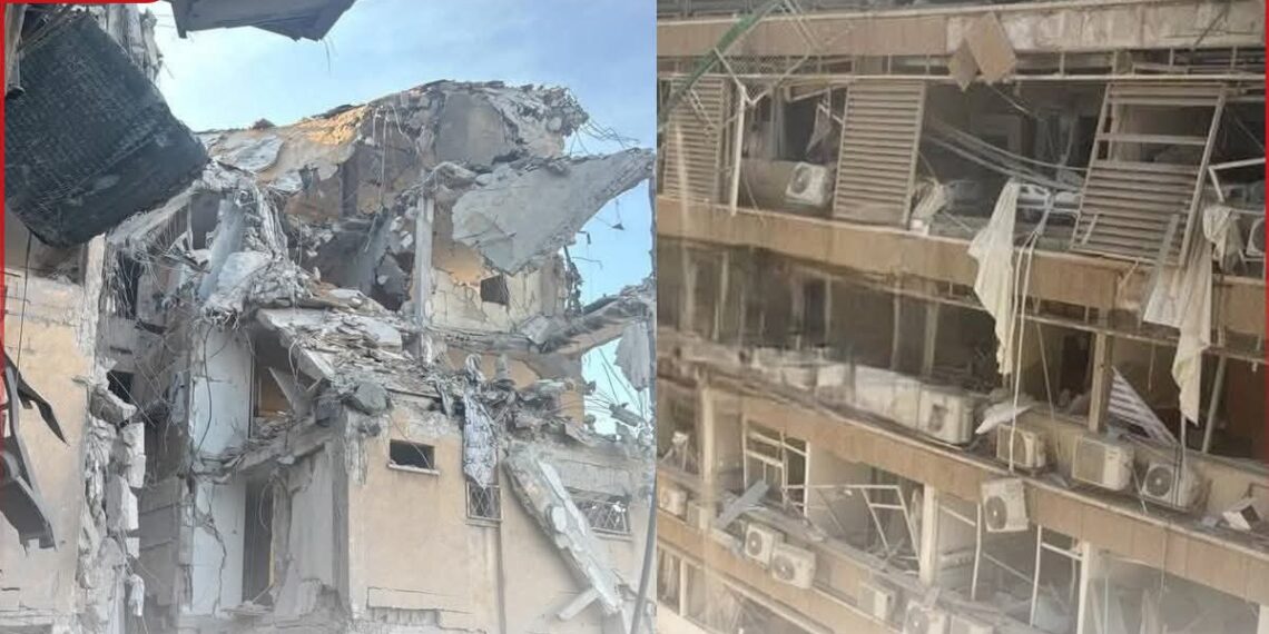 دمـ ـار غير مسبوق في تل أبيب .. جراء الضربة الصـ ـاروخية الإيرانية”