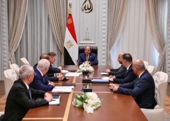 الرئيس السيسي يلتقي بمدينة العلمين المدير العام لهيئة الدولة للطاقة النووية “روسأتوم” الروسية