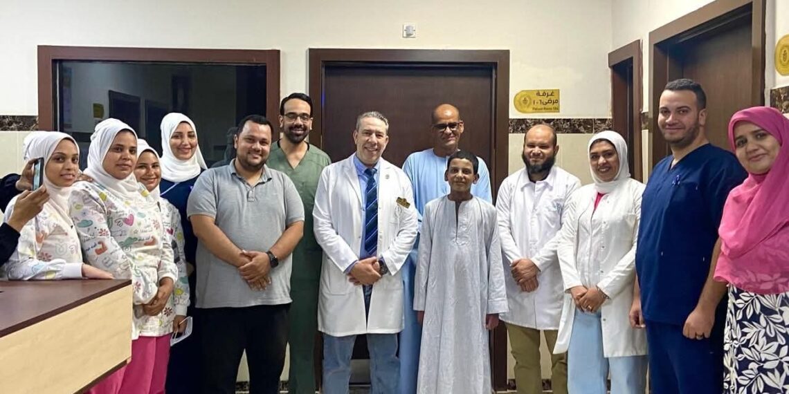 الهيئة العامة للرعاية الصحية: إنقاذ طفل من متلازمة “تحلل البشرة السمي” النادرة بمحافظة الأقصر