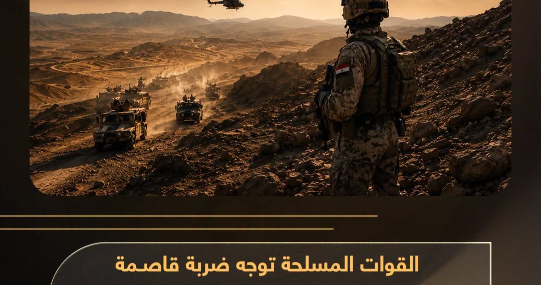 ضربة قاصمة من قواتنا المسلحة لمهربي الأسلحة والذخائر