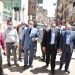 محافظ الشرقية ورئيس مركز ومدينة بلبيس في جولة تفقدية سيراً علي الأقدام بشوارع المدينة