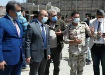 رئيس جامعة الزقازيق يتفقد سير أعمال إنشاء مستشفي الطواريء