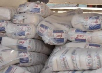 تموين ههيا يحبط محاولة تهريب سكر تمويني مدعم للسوق السوداء