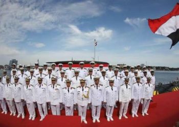 القوات البحرية تشارك في التدريب المشترك بالمملكة السعودية