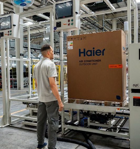 المشروعات القومية و مجمع هاير الصناعي