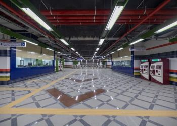 بدء التشغيل  التجريبى بالركاب للجزء الثالث من المرحلة الثالثة من الخط الثالث 3C