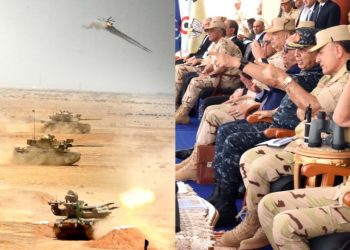 “الفريق أول محمد زكي يشهد تنفيذ المرحلة الرئيسية لمشروع تكتيكي بالذخيرة الحية لوحدة الجيش الثاني الميداني”